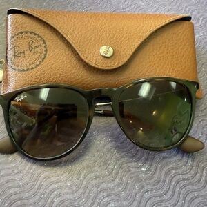 Ray-Ban Erika Sunglasses with Brown Case